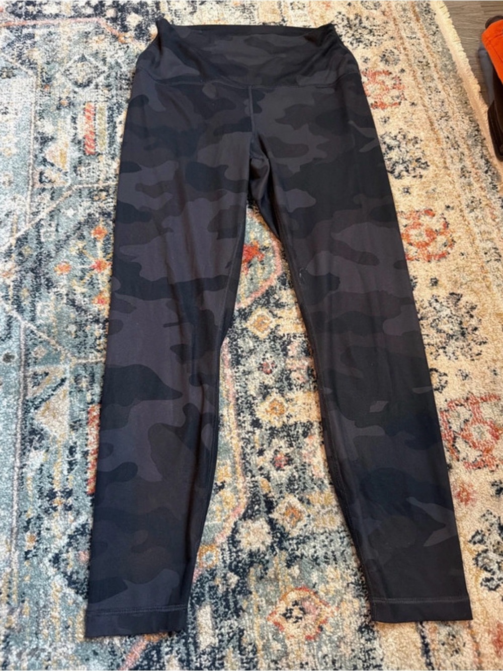 Yogalicious Black Camo High-Rise Leggings